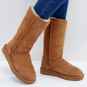🍁 Classic Tall Chestnut Ugg Boots